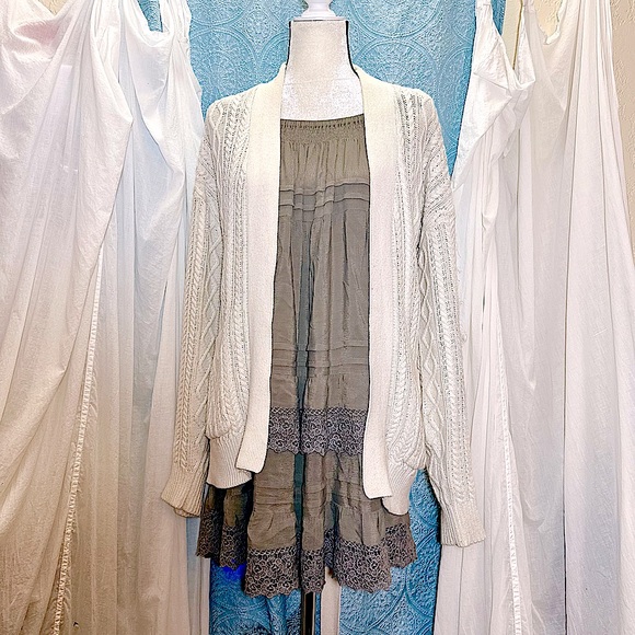 Muche Et Muchette Esmeralda Off The Shoulder Swing Mini Dress #D4 - Picture 6 of 10